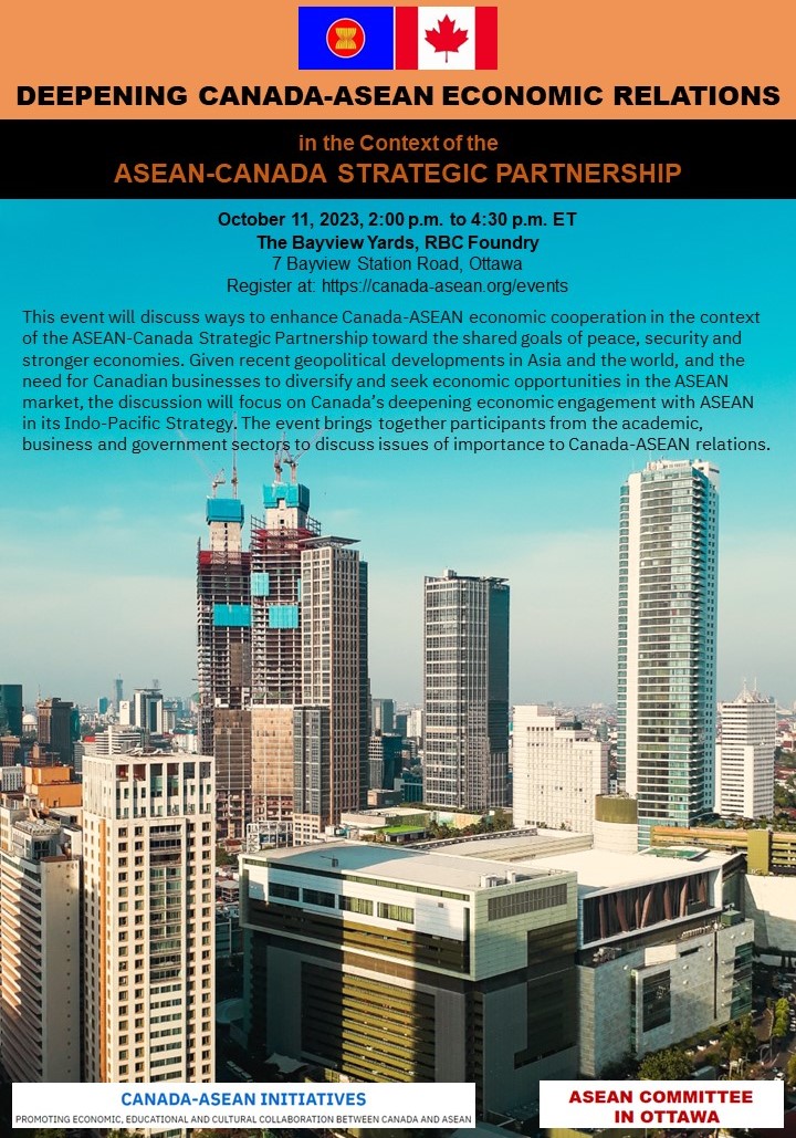 EVENTS CANADAASEAN INITIATIVES